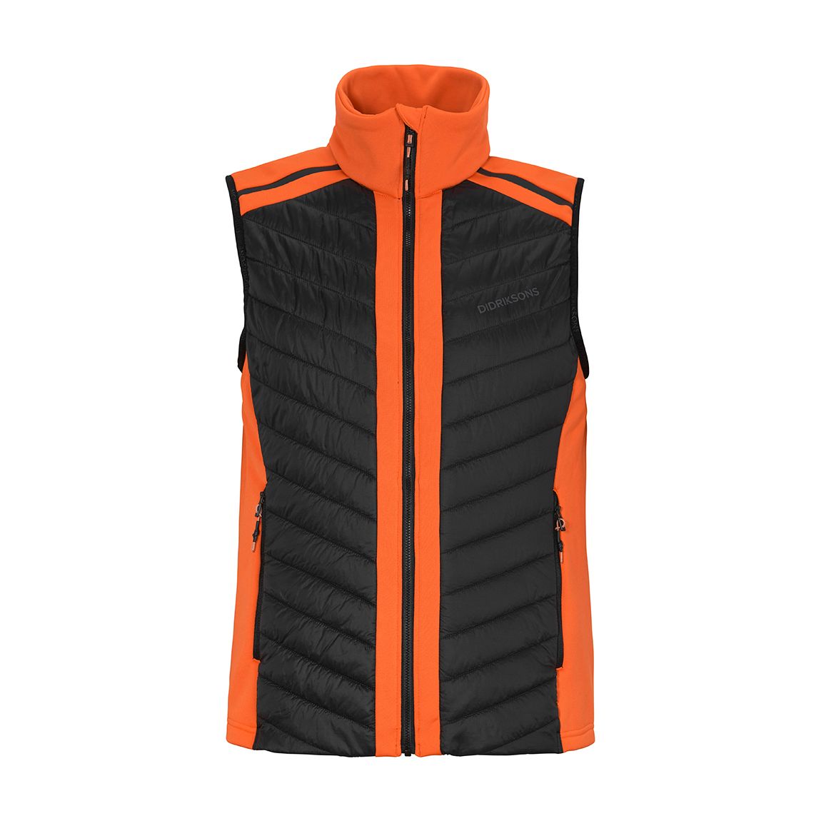 Orange/Black Zuko Unisex Gilet main product photo