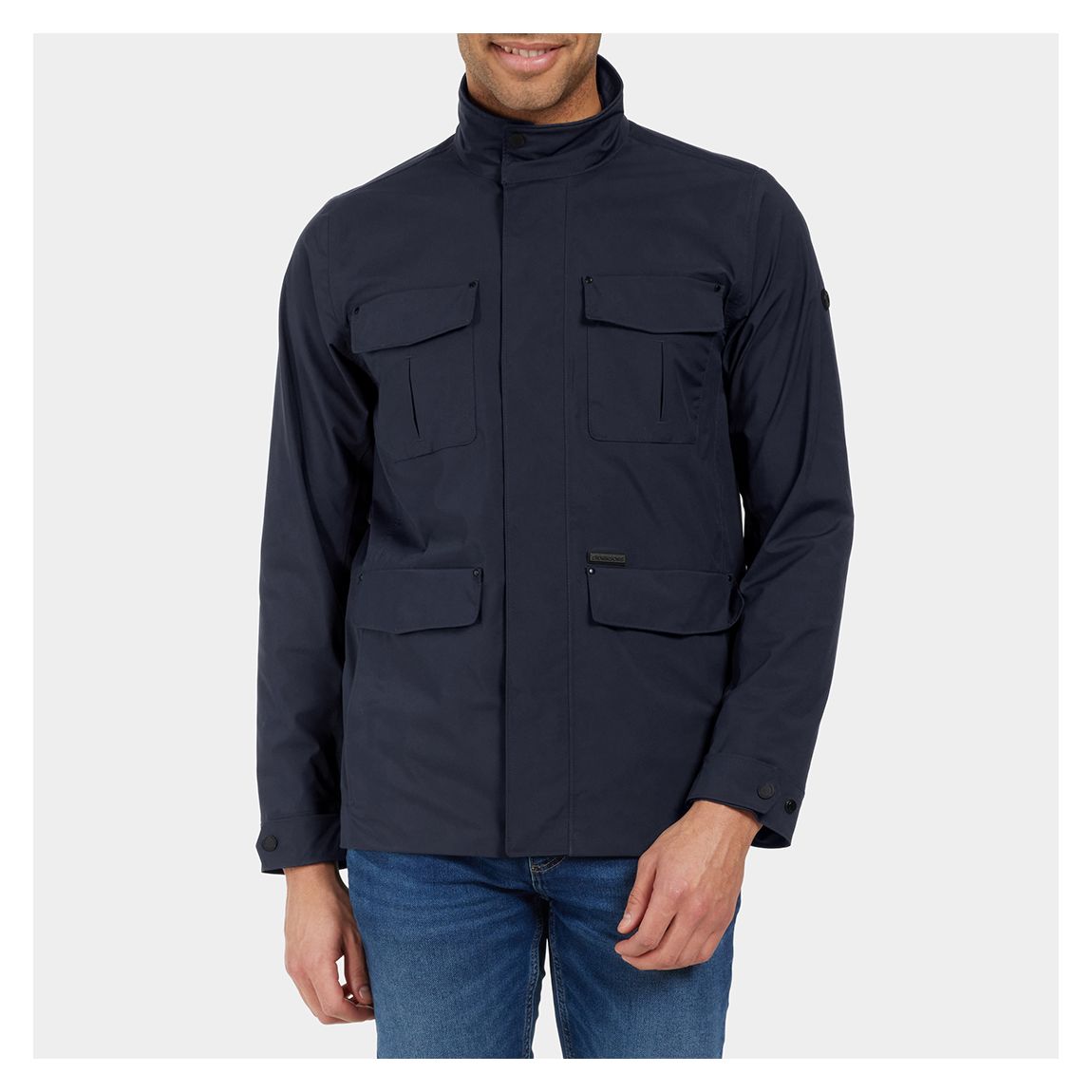 Navy Frank Unisex Jacket main product photo