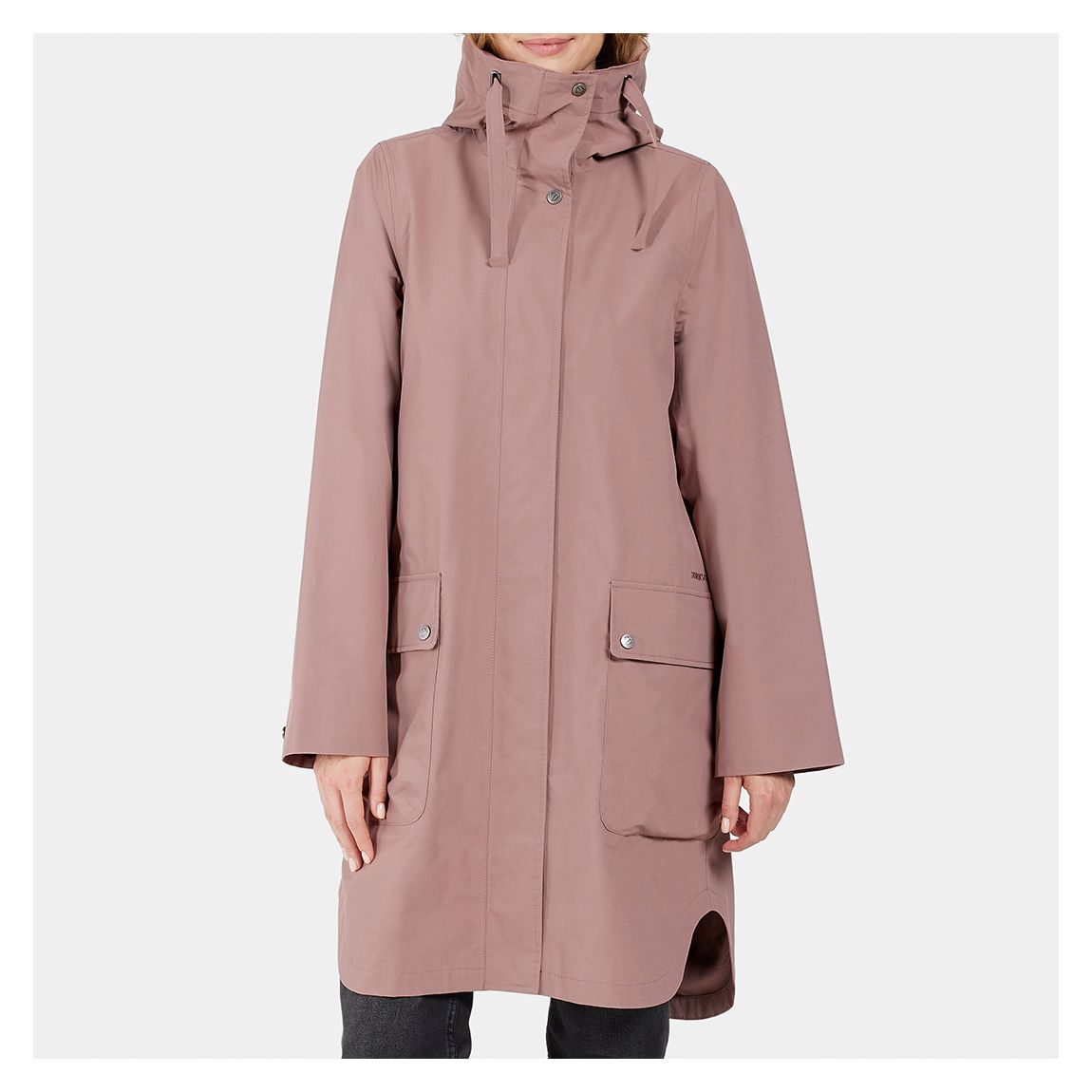 Dusty Rose Adria Parka main product photo