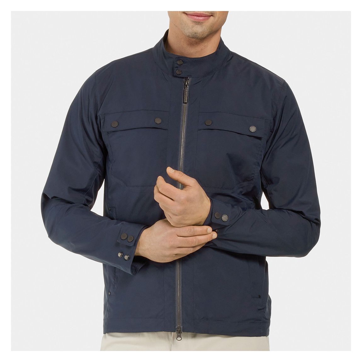 Navy Birger Unisex Jacket main product photo
