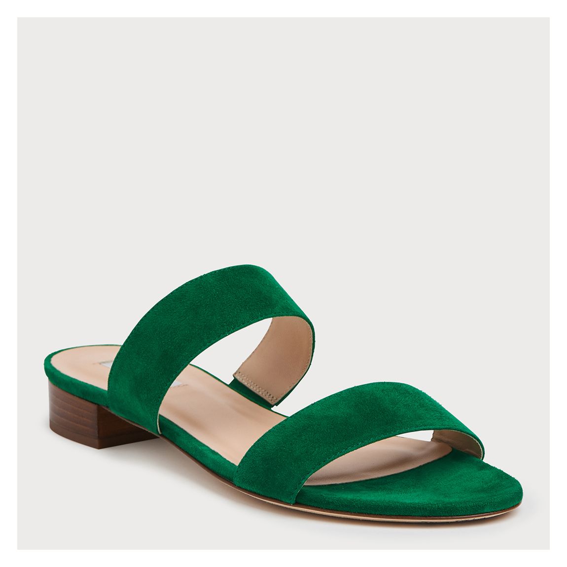 Green Eveleen Flat Sandals main product photo