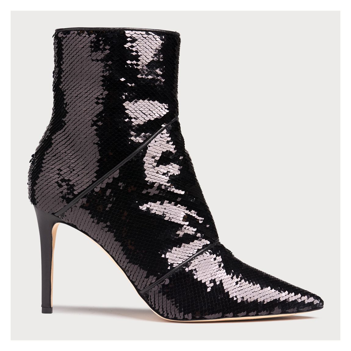 Black Veronica Sequin Pointed Boot main product photo