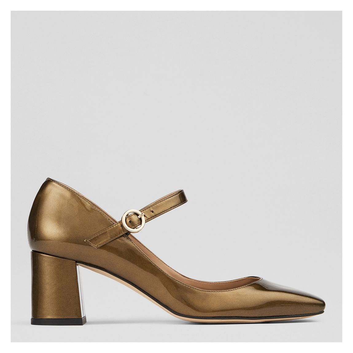 Bronze Winter Mary Janes main product photo