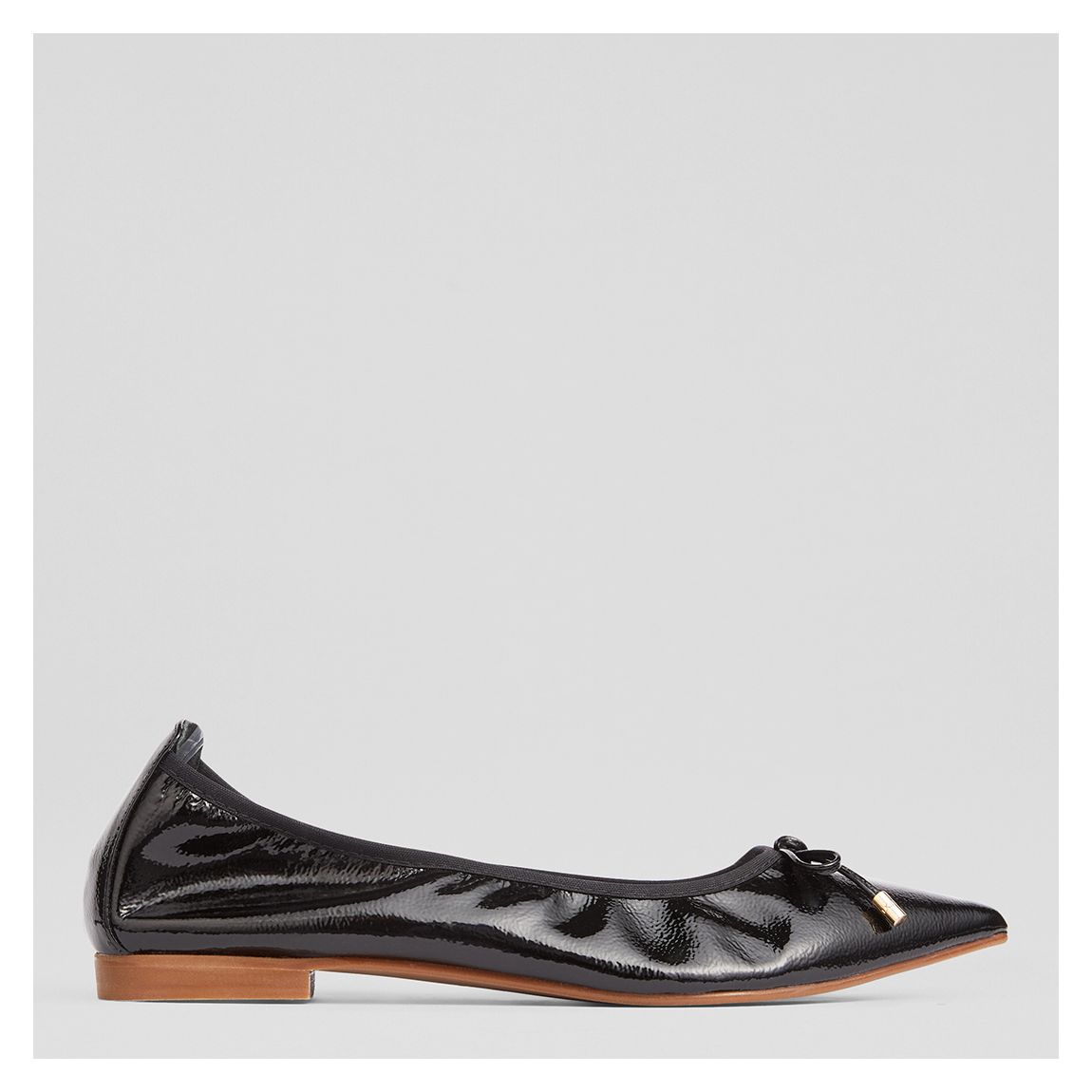Black Pointed Toe Flats main product photo