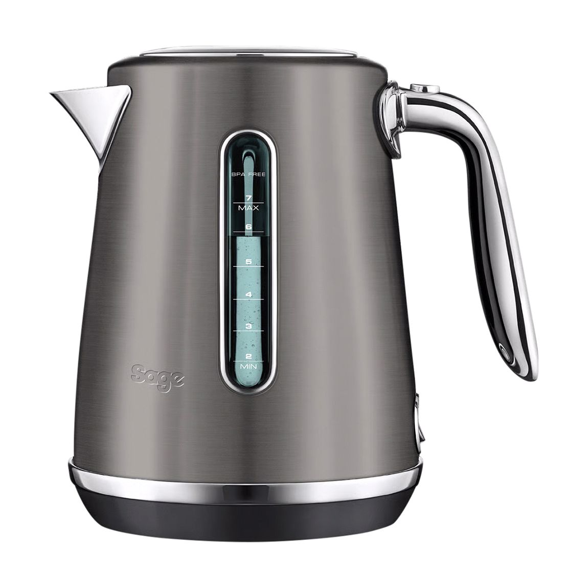 the Soft Top Luxe Black Stainless Steel main product photo