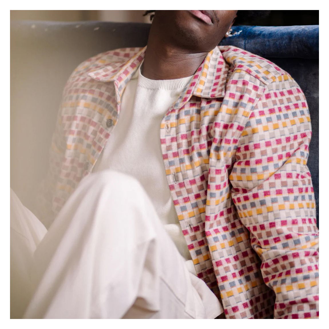 Multi Printed Blake Overshirt main product photo