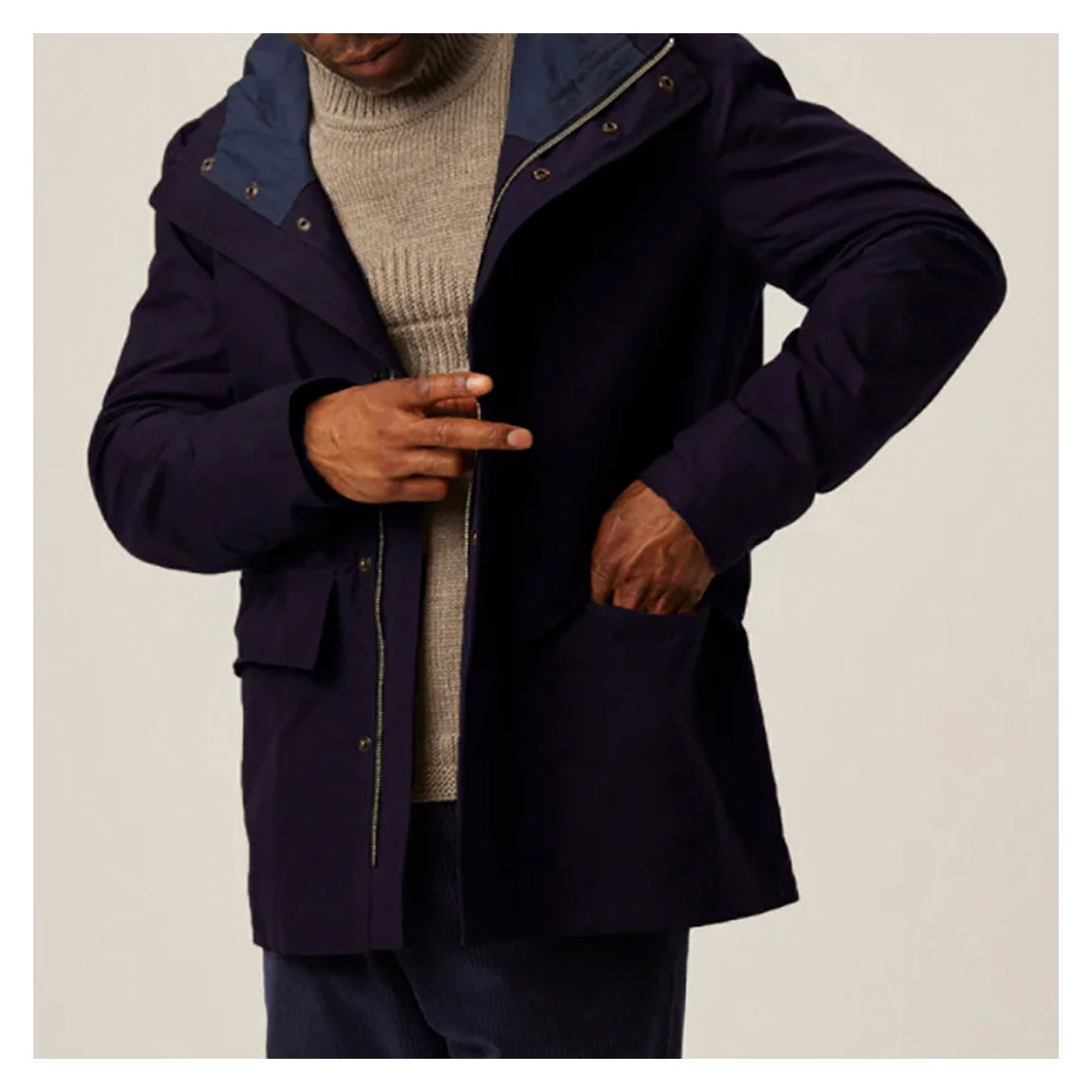 Indigo Maidwell Hooded Jacket main product photo