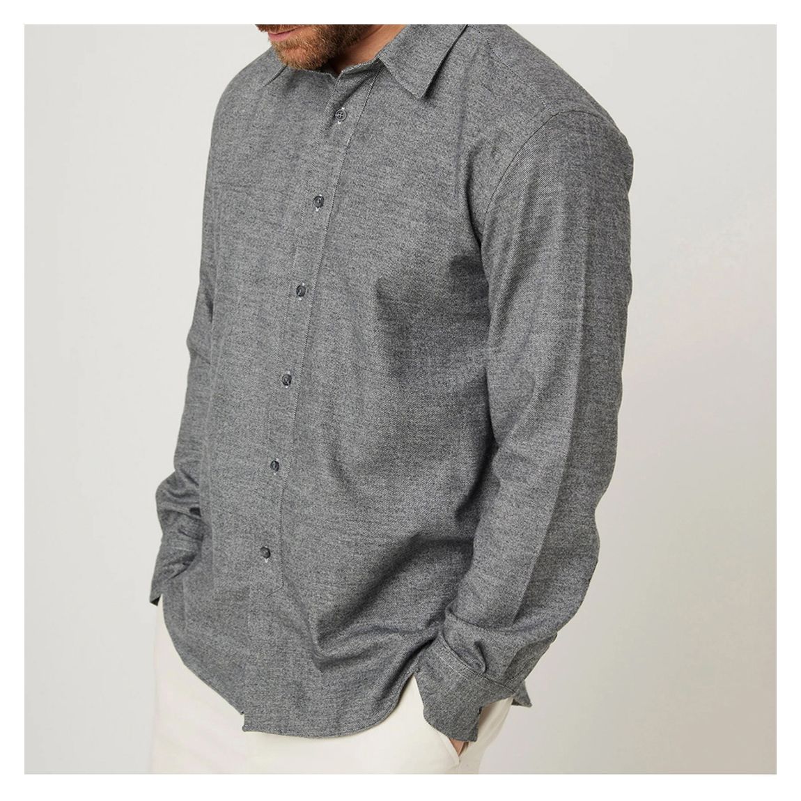 Slate Marl Farley Shirt main product photo