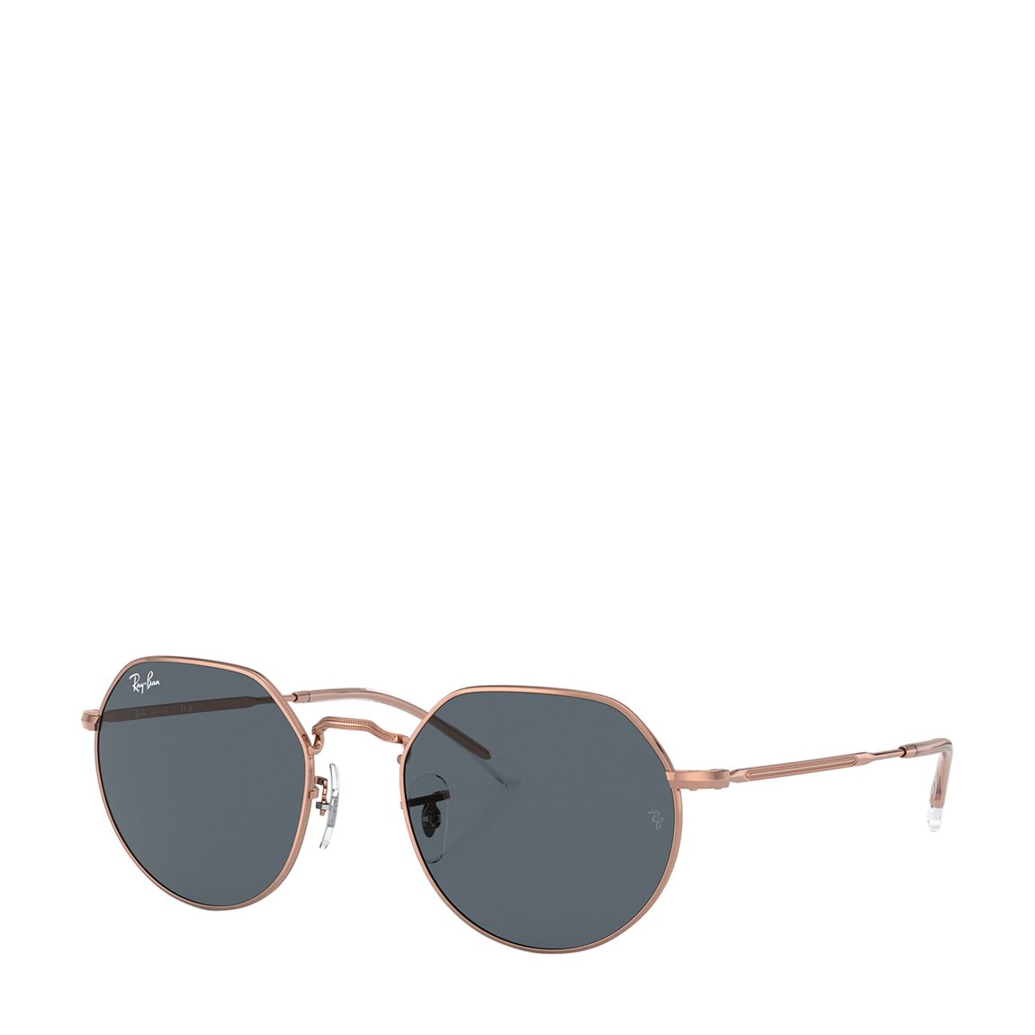 Rose Gold Blue Ray Ban RB3565 Sunglasses 53mm main product photo
