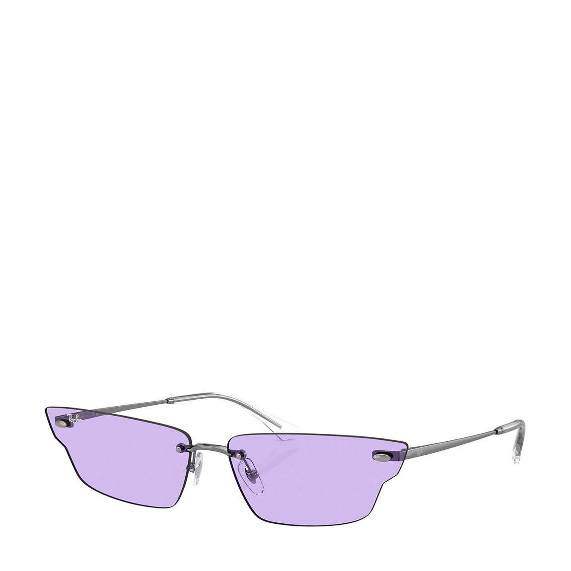 Silver Lilac Ray Ban RB3731 Sunglasses 63mm main product photo