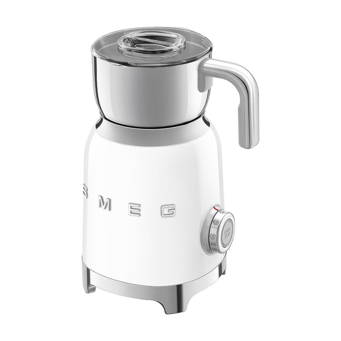 Milk Frother, White main product photo