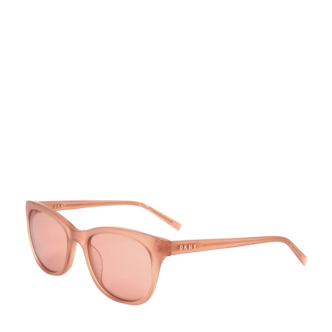 Pink Orange Round Sunglasses 53mm main product photo