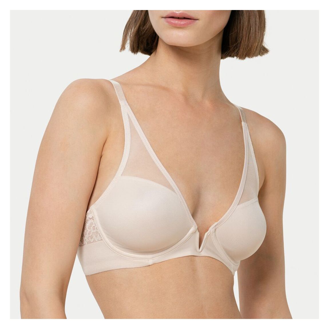 Vivid Spotlight V-neck Padded Bra main product photo