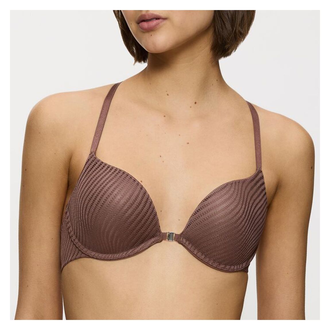 Harmony Spotlight Front Closure Push-up Bra main product photo