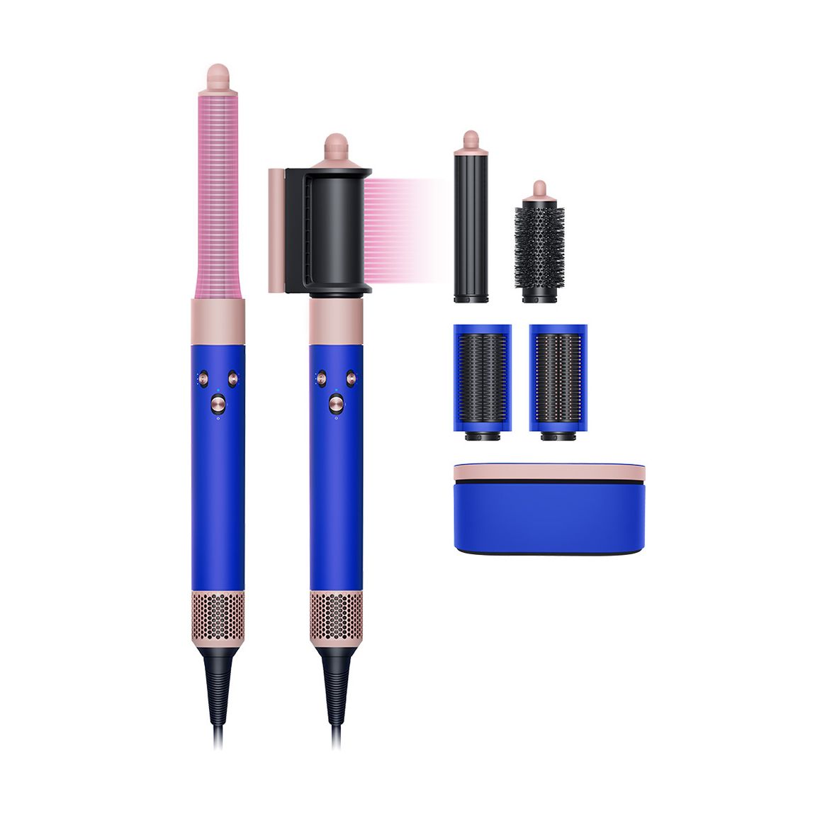 SAVE £101 Refurbished Dyson Airwrap Multi-Styler Complete Long Blue/Blush main product photo