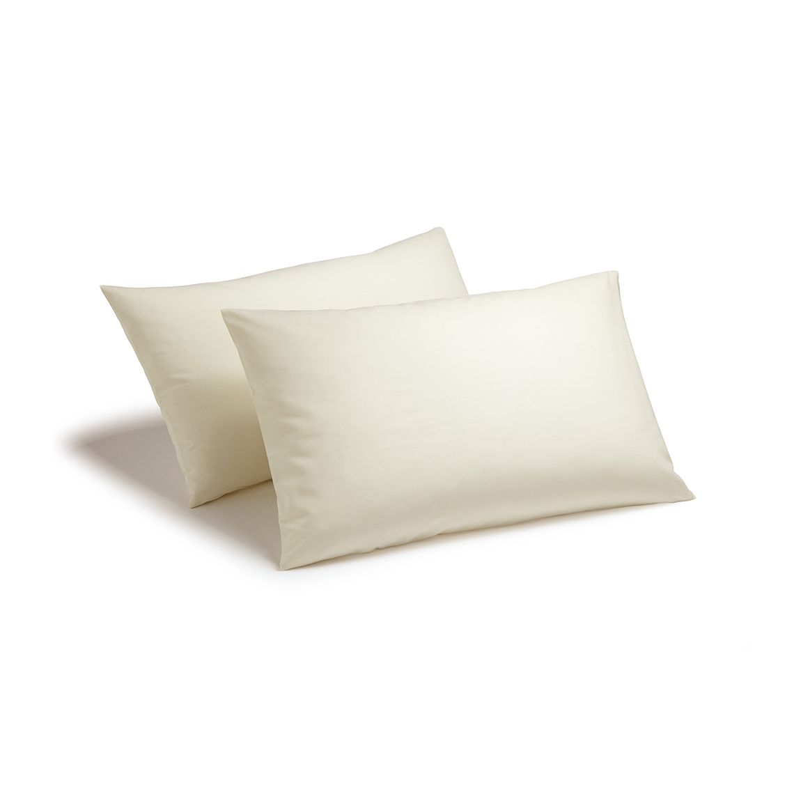Charlotte Thomas Poetry Plain Dye 1 Pair Housewife Pillowcases - Cream main product photo