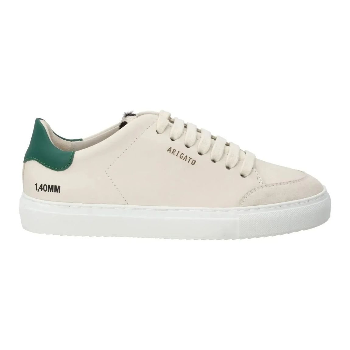 AXEL ARIGATO Clean 90 Triple Animal Trainers - Low Top Beige and Green for Women main product photo