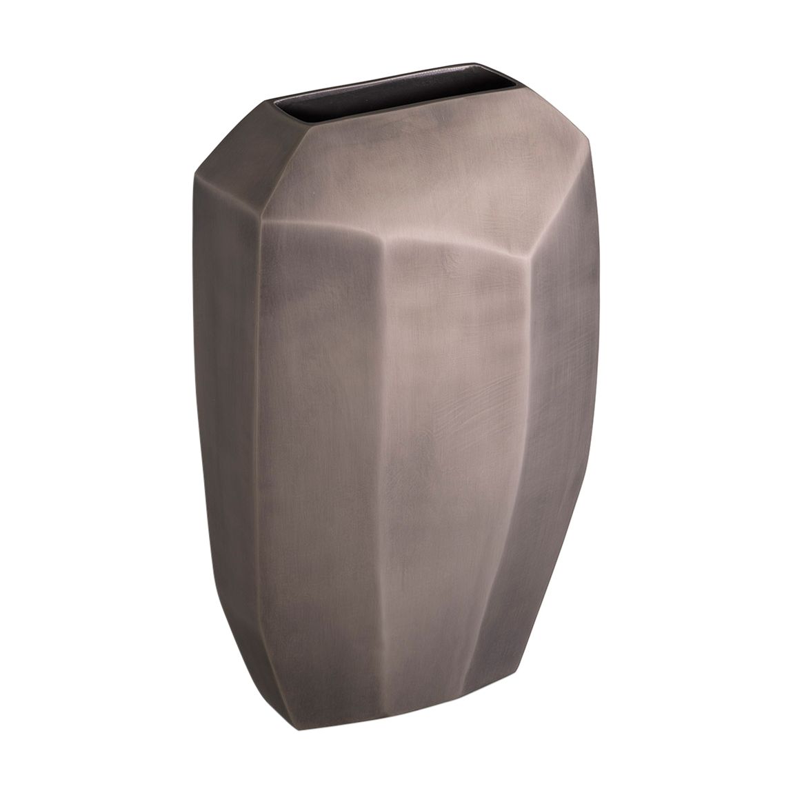 Vase Linos Small, Matte Nickel Finish main product photo
