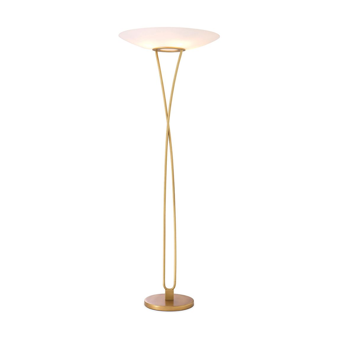 Floor Lamp Laila, Antique Brass Finish main product photo