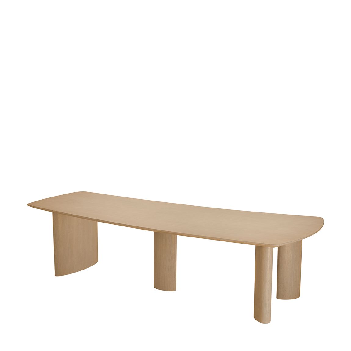 Dining Table Bergman Large, Natural Oak Veneer main product photo