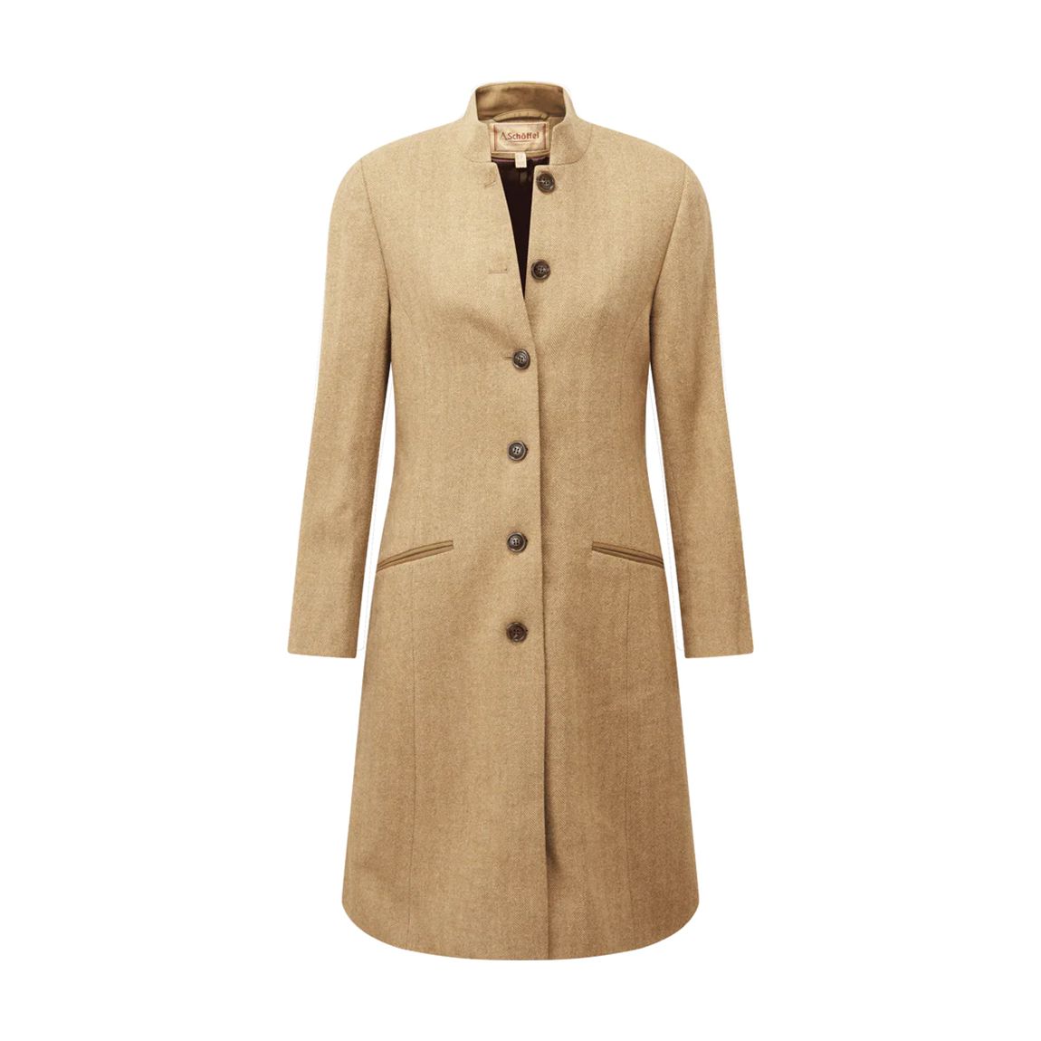 Camel Portree Tweed Wool Jacket main product photo