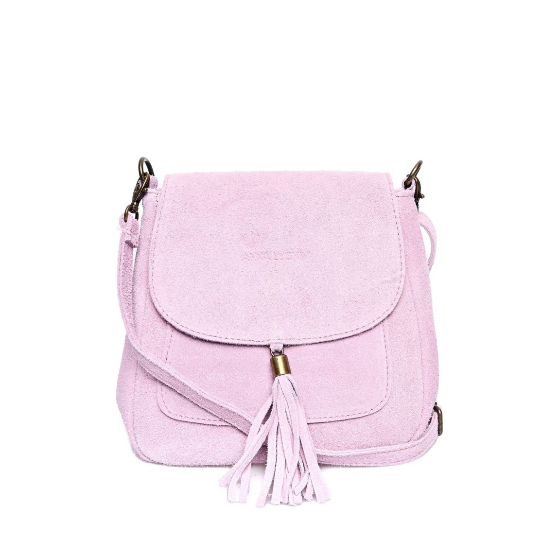 Pink Italian Leather Top Handle Bag main product photo
