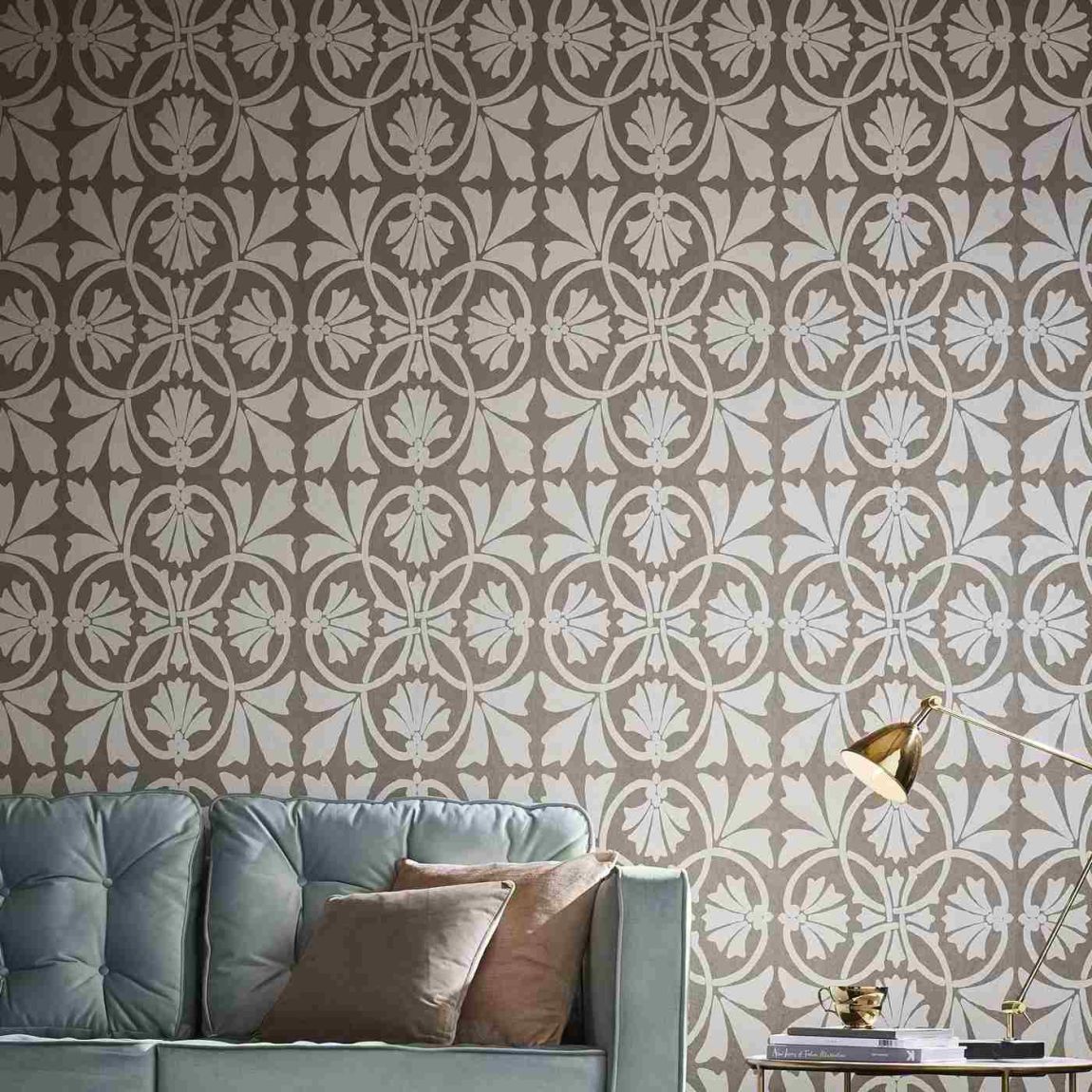 Graham & Brown Thrones Mocha Wallpaper main product photo
