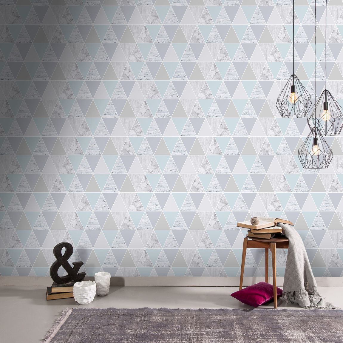 Graham & Brown Mint Reflections Wallpaper main product photo