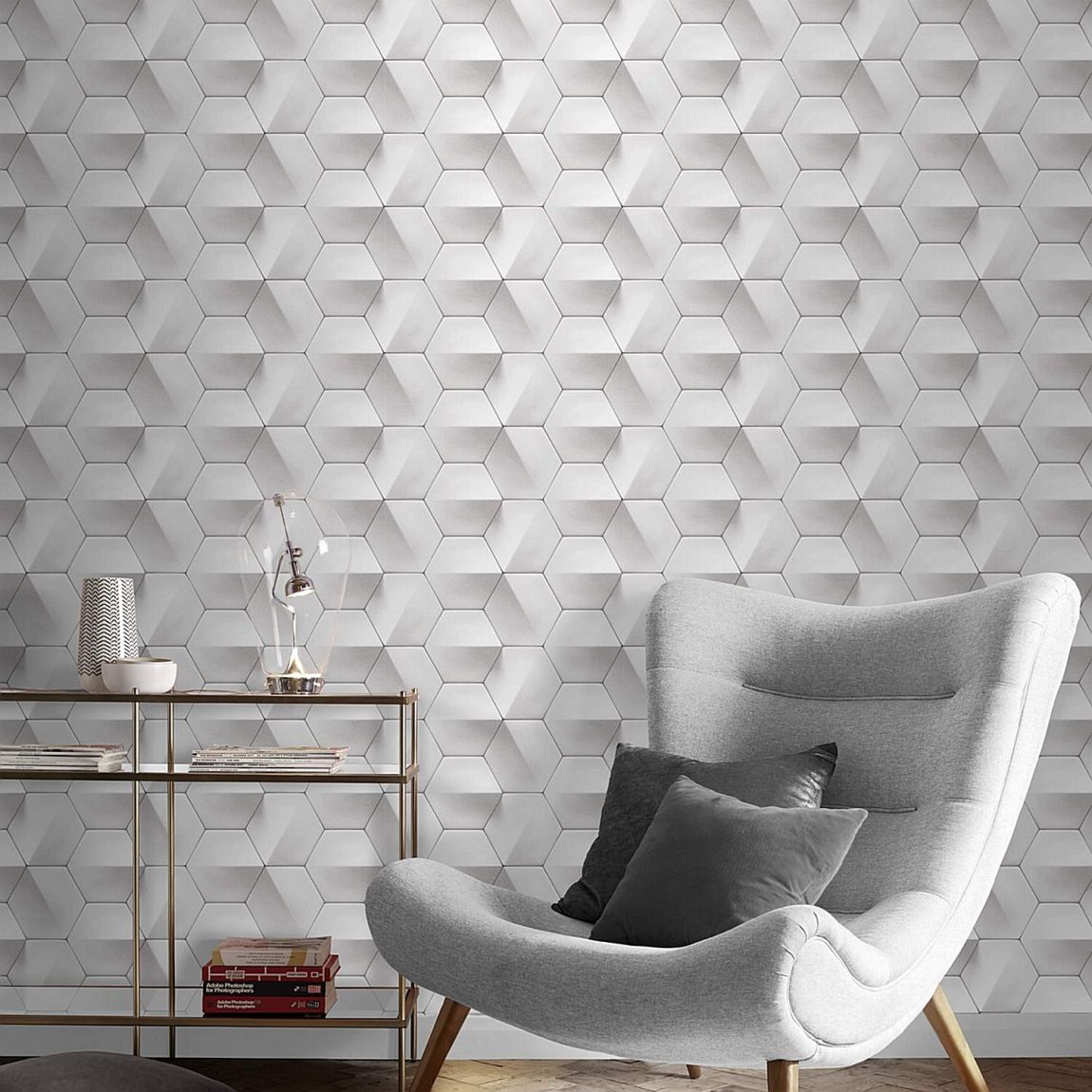 Graham & Brown Hex-A-Gone Wallpaper main product photo
