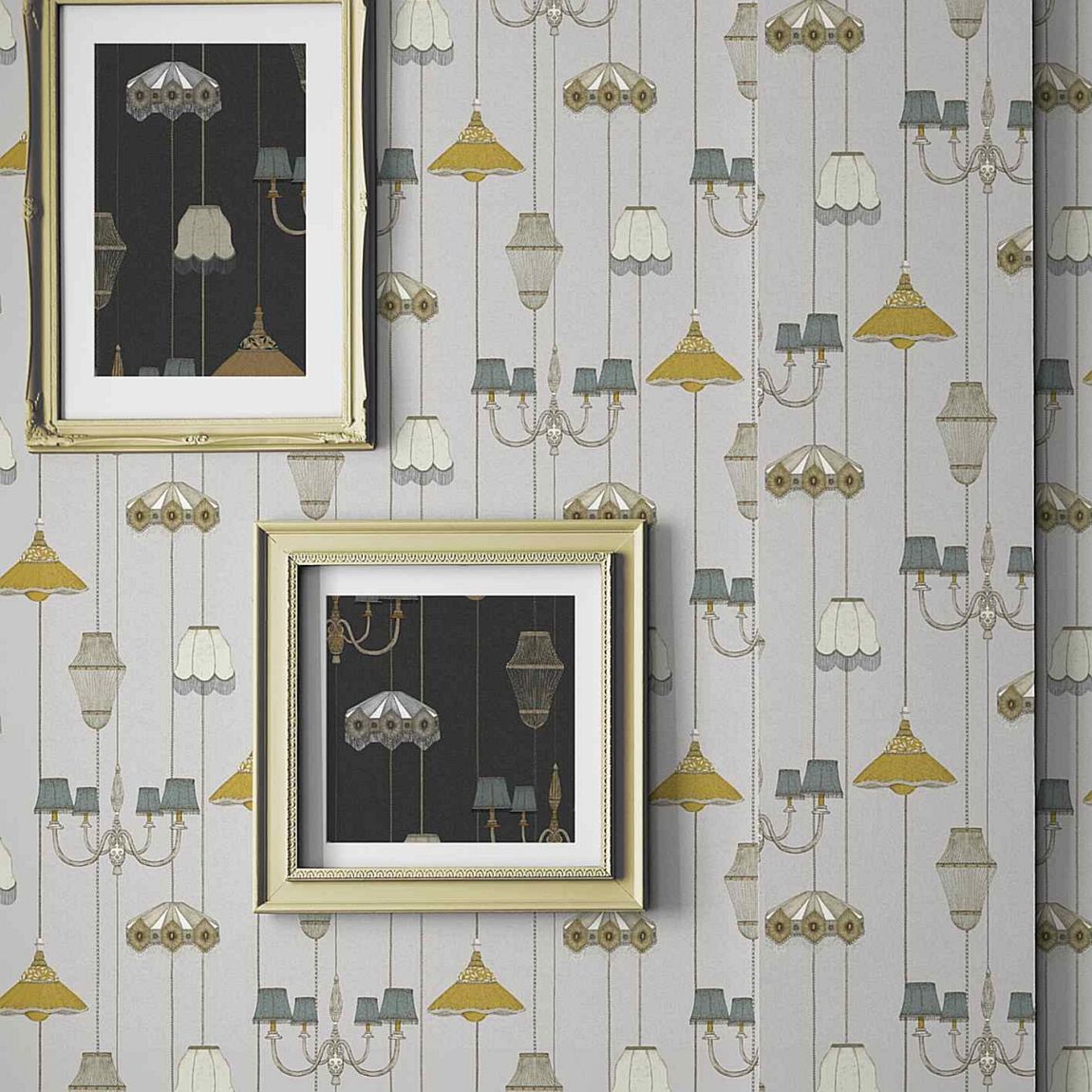 Graham & Brown Drawing Room Grey Wallpaper main product photo