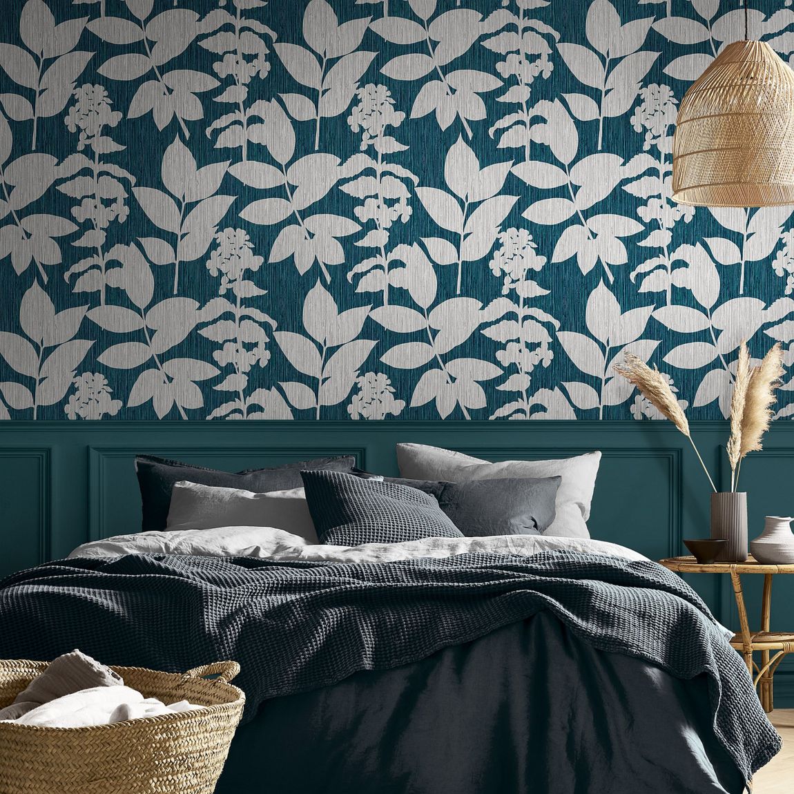 Graham & Brown Aspen Teal Wallpaper main product photo