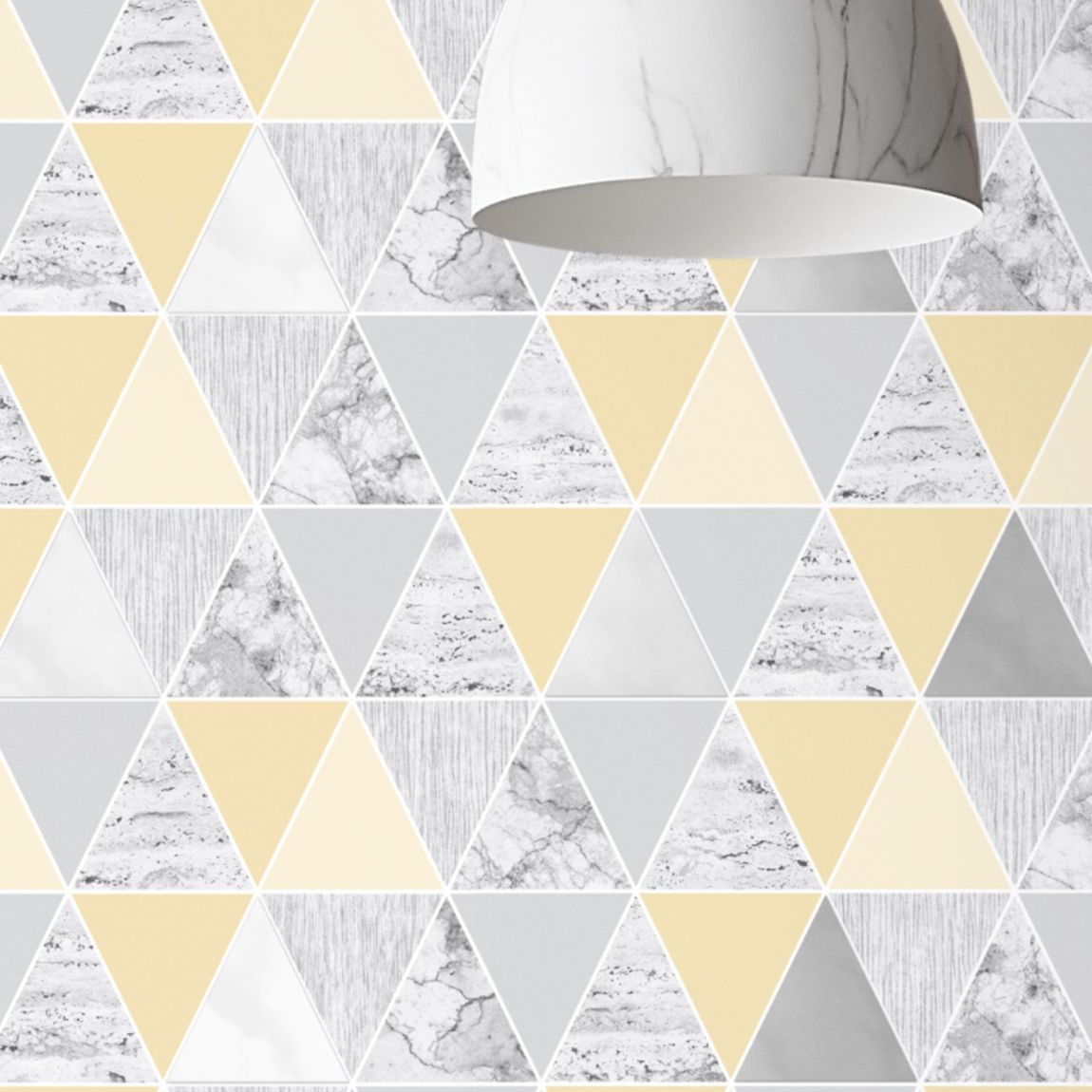 Graham & Brown Reflections Lemon Wallpaper main product photo