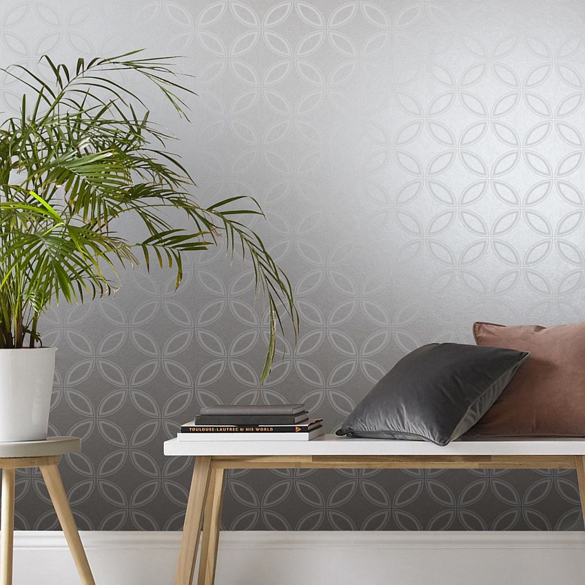 Graham & Brown Eternity Pearl Wallpaper main product photo