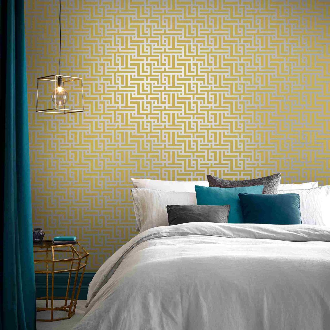 Graham & Brown Zen Saffron Wallpaper main product photo