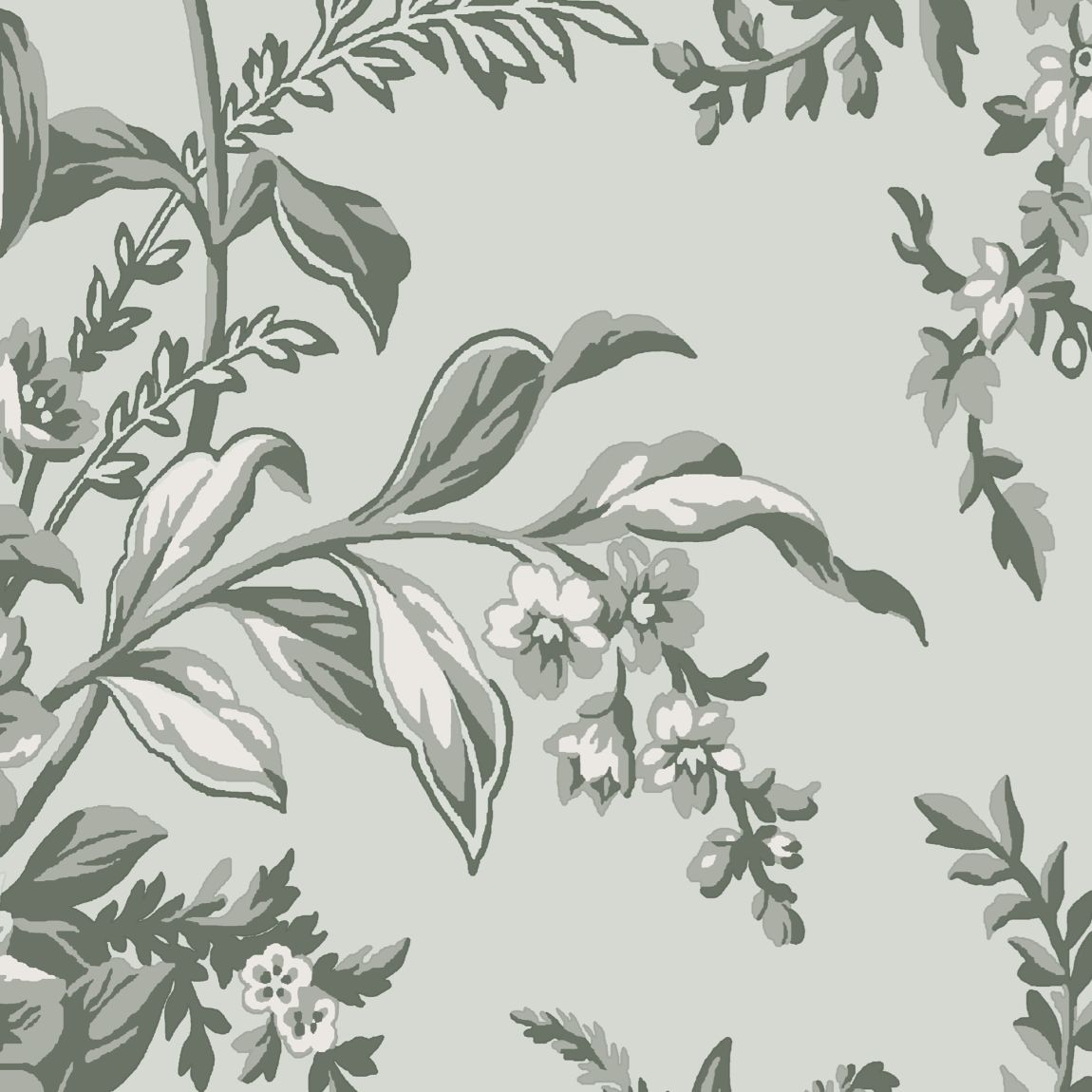 Laura Ashley Burnham Fern Wallpaper main product photo