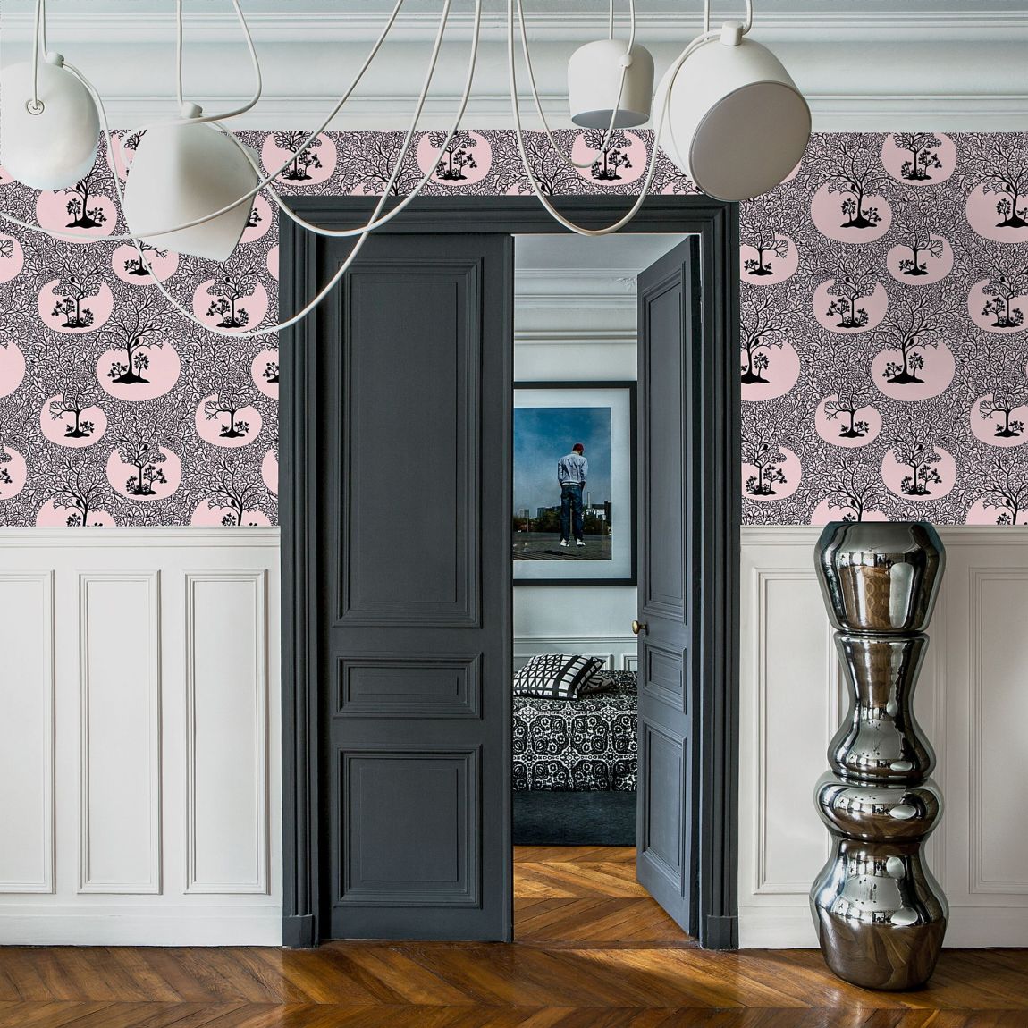 Graham & Brown Magical Forest Rose Wallpaper main product photo