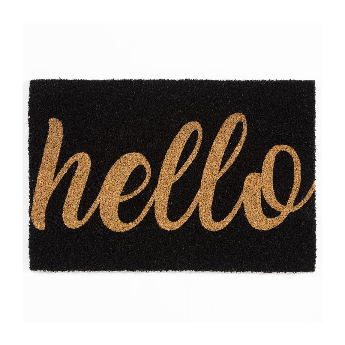Astley Printed PVC Backed Coir 40x60cm Printed Hello Doormat main product photo
