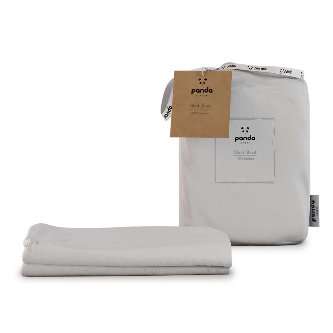 100% Bamboo Fitted Sheet - Cot & Cotbed (2-Pack) main product photo