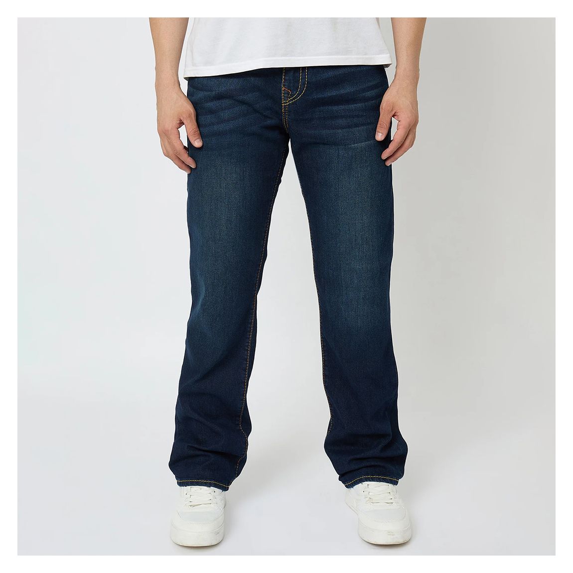 Dark Blue Ricky Flap Big T Stretch Jean main product photo