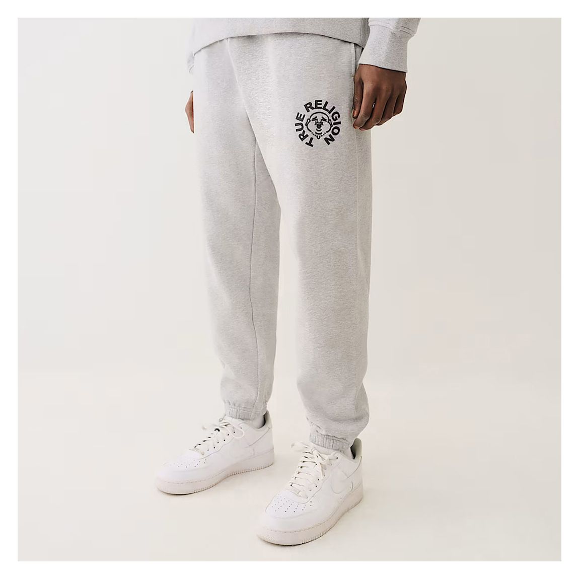 Grey Buddha Cuffed Joggers main product photo