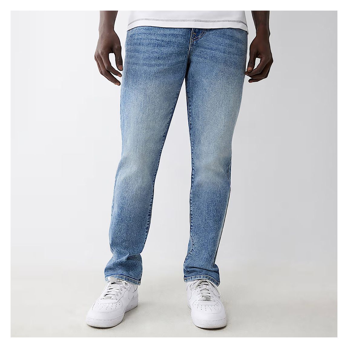 Light Blue Tapered Jeans main product photo