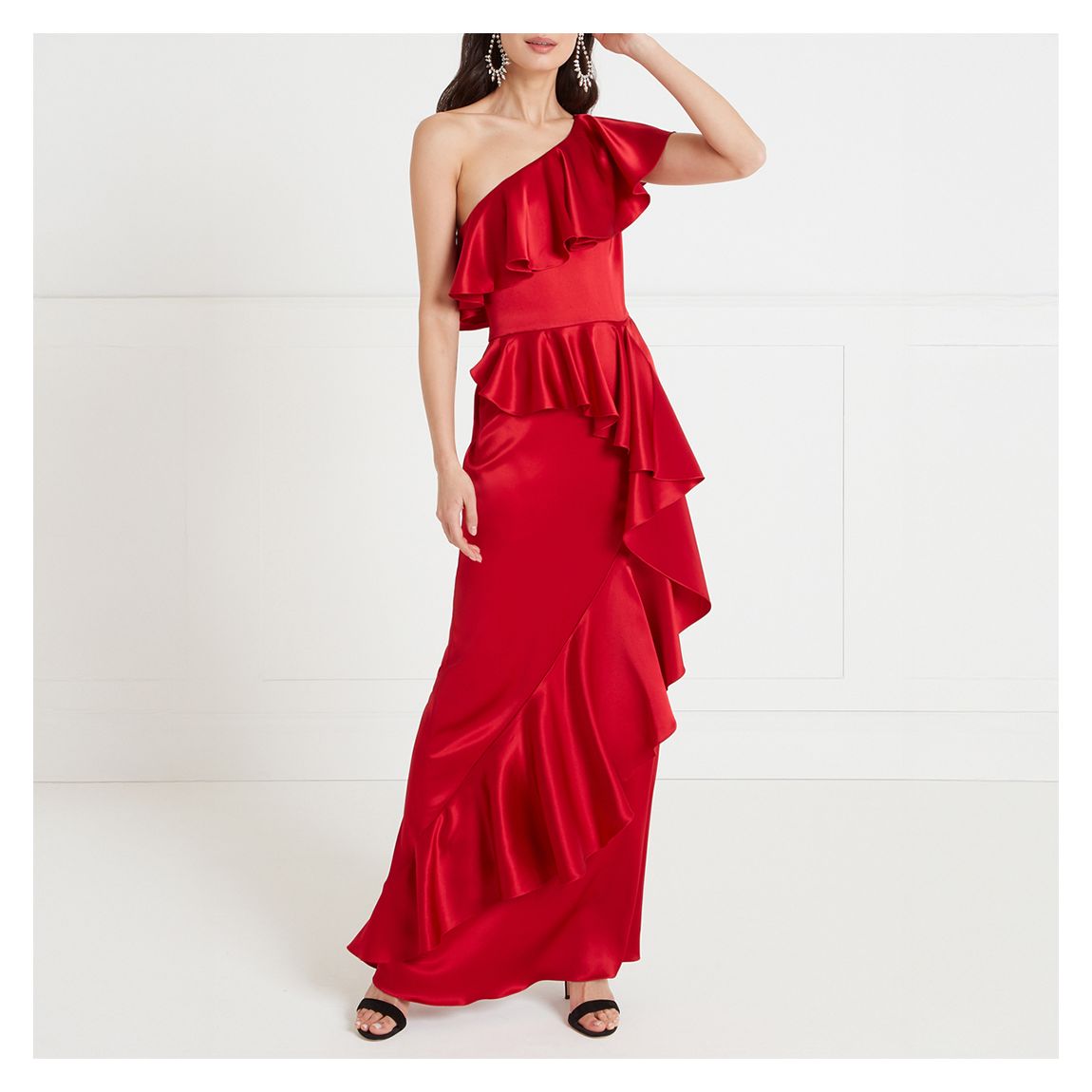 SANDRELLI ASYMMETRIC DRESS main product photo
