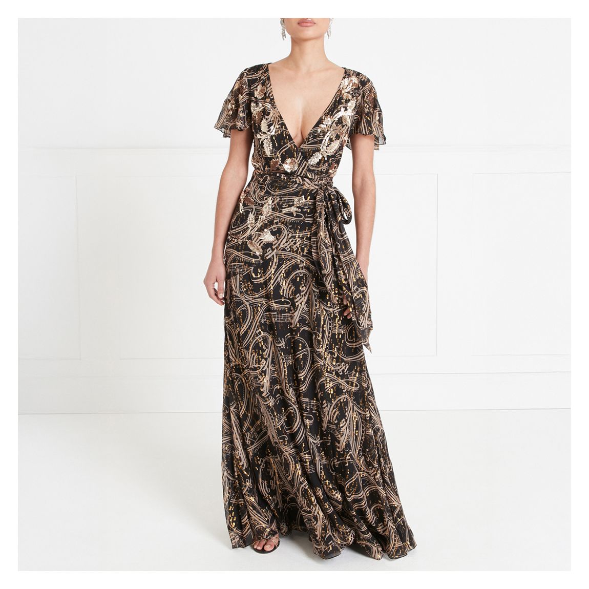 SILVANA WRAP DRESS main product photo