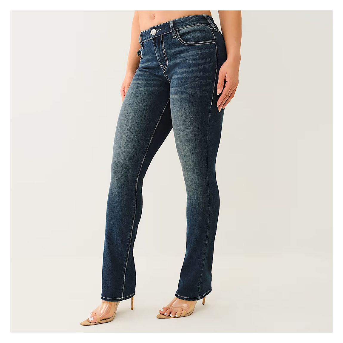 Dark Blue Billie Straight Leg Jean main product photo