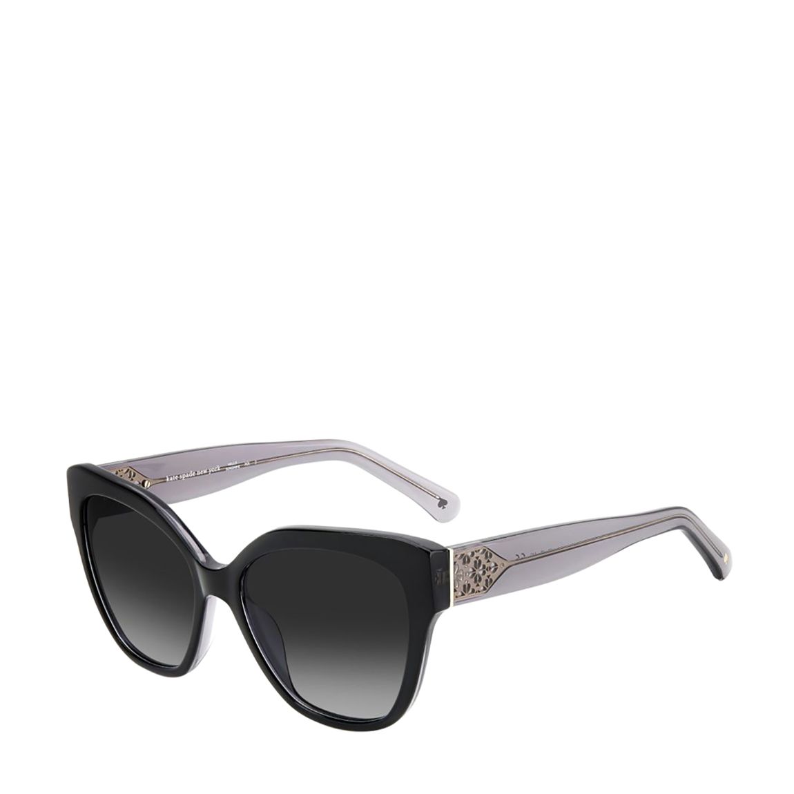 Black Kate Spade Savanna Zwarte Zonnebril Sunglasses 57mm main product photo