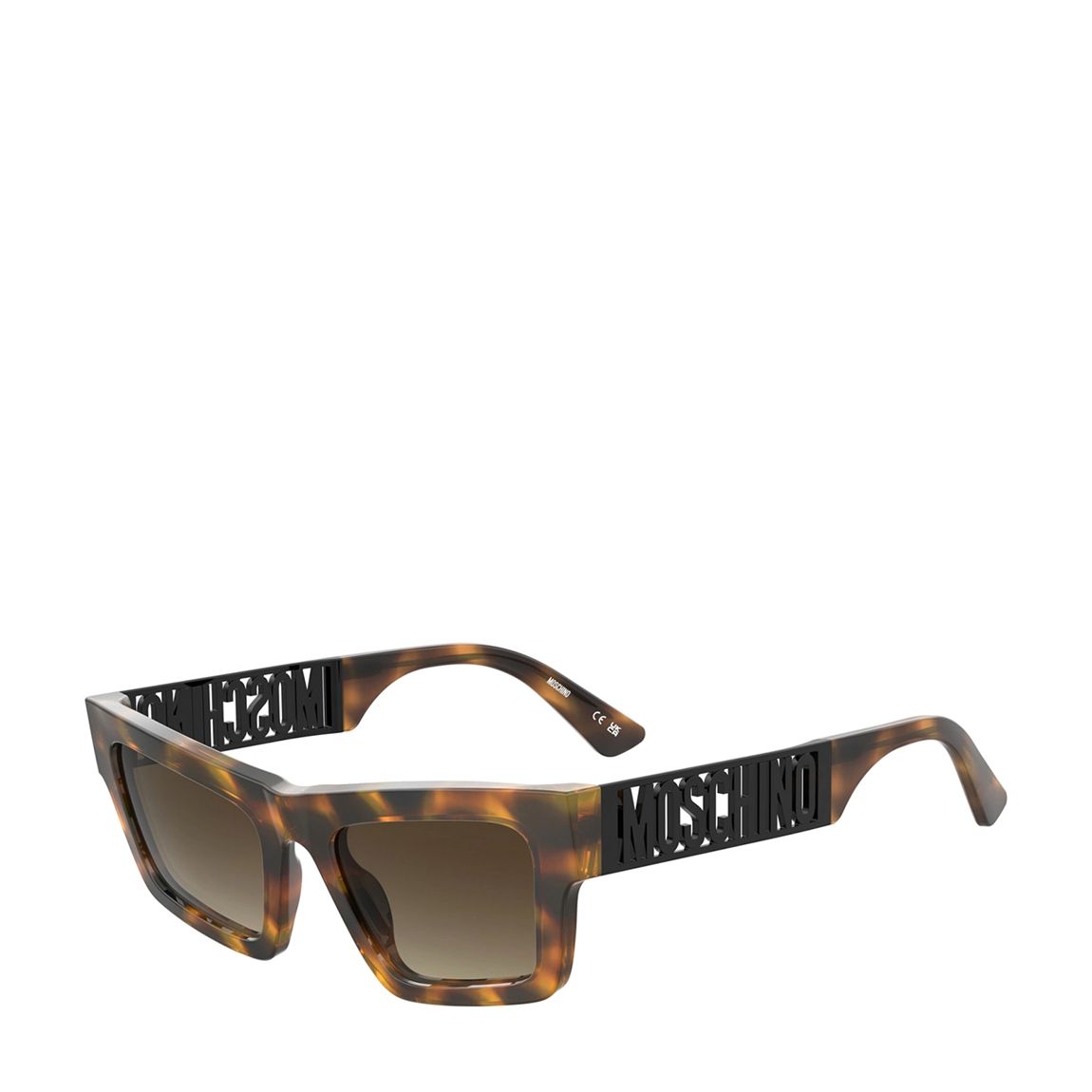 Metalized Bronze Moschino Sunglasses 53 mm main product photo