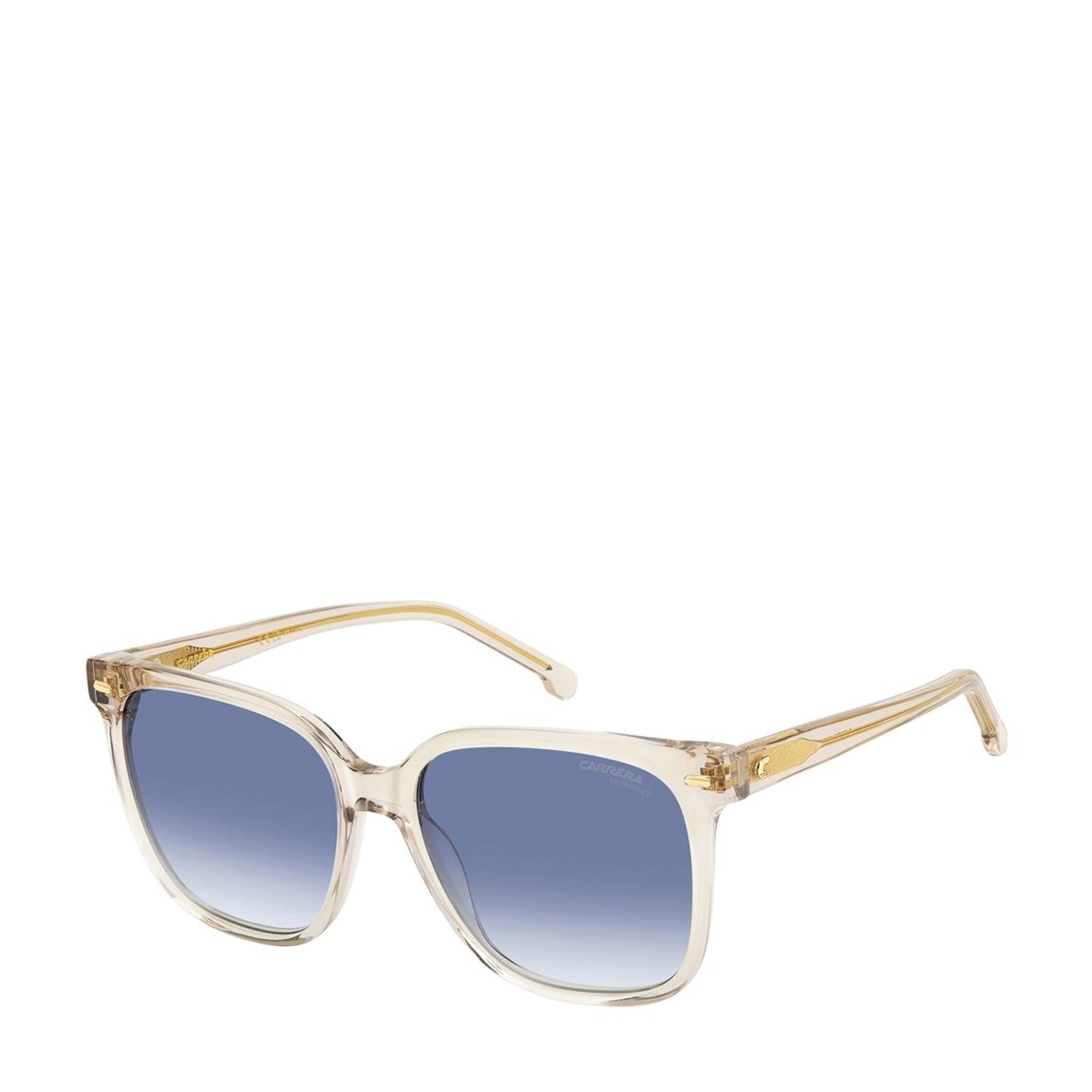 Beige Carrera Blue Lens Sunglasses 55mm main product photo