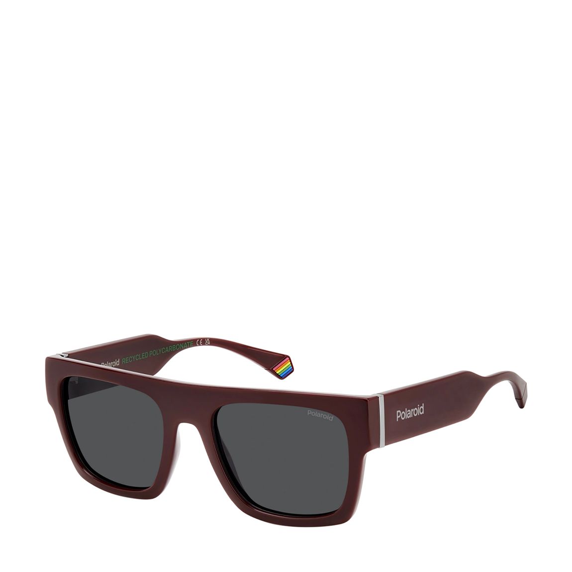 Burgandy Polaroid Sunglasses 54mm main product photo