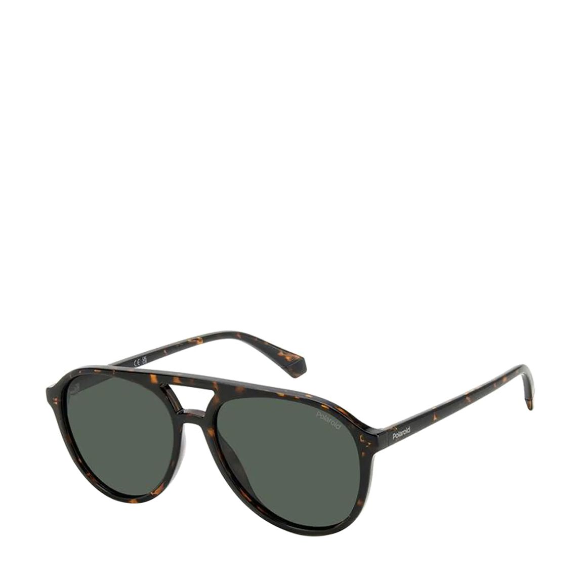 Brown Tortoise Shell Polaroid Sunglasses 56mm main product photo