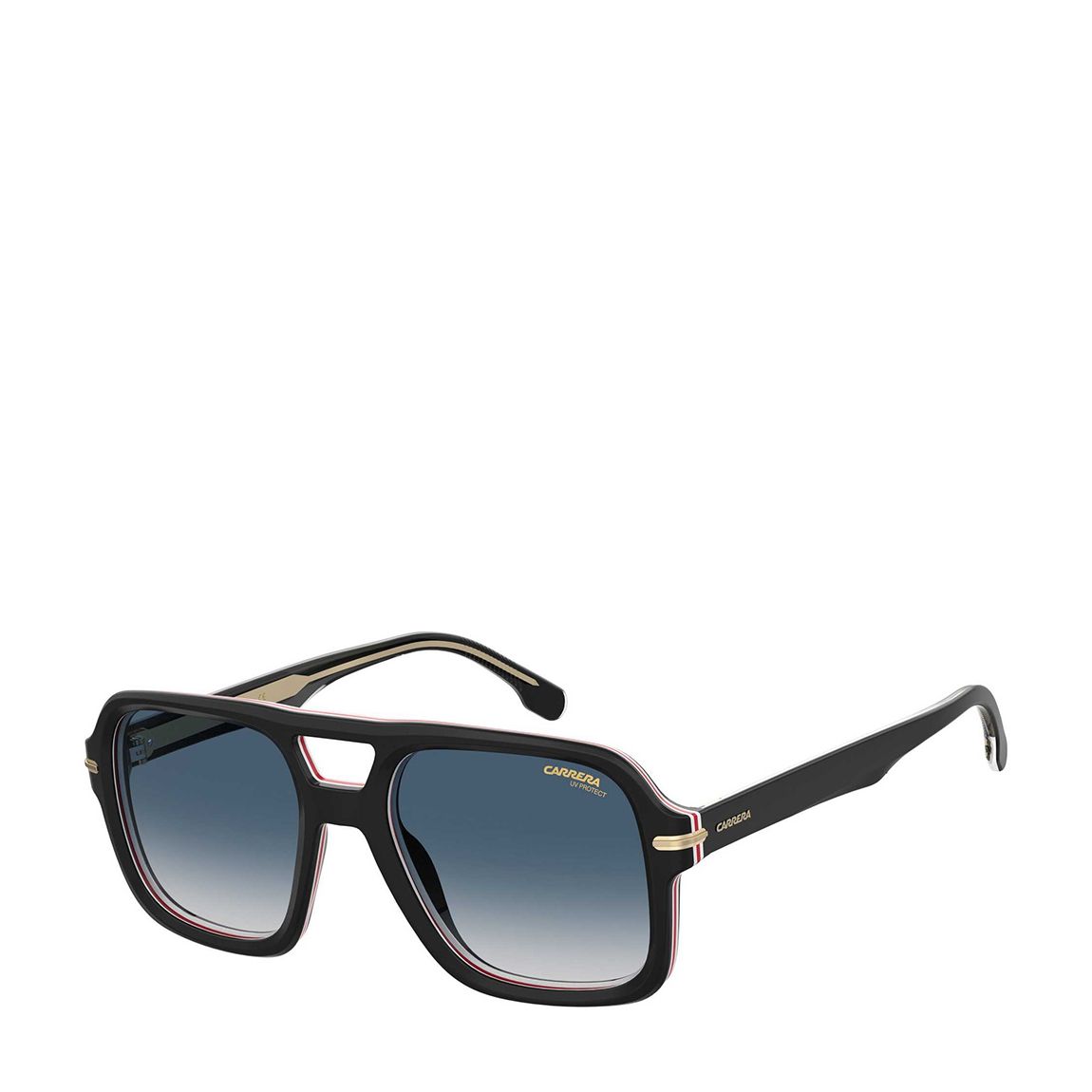 Black Carrera Striped Sunglasses 55mm main product photo